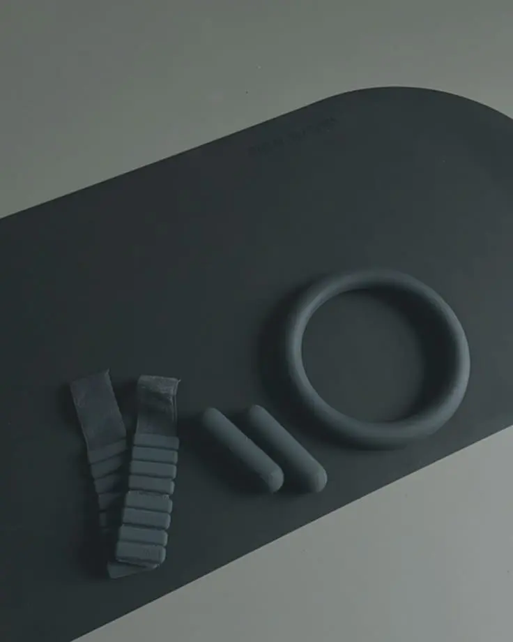 Material de clase de pilates suelo