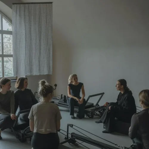 Equipo de profesionales de pilates